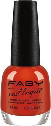 Faby Nagellak Alec Wants A Carrot Dames 15 Ml Vegan Rood/oranje