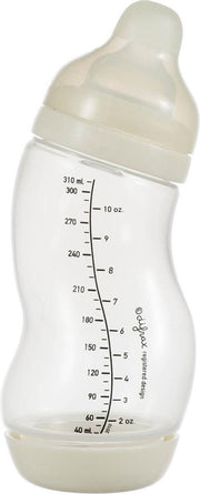 Difrax Anti-Colic S-babyfles Wide - 310 ml - Creme|Popcorn