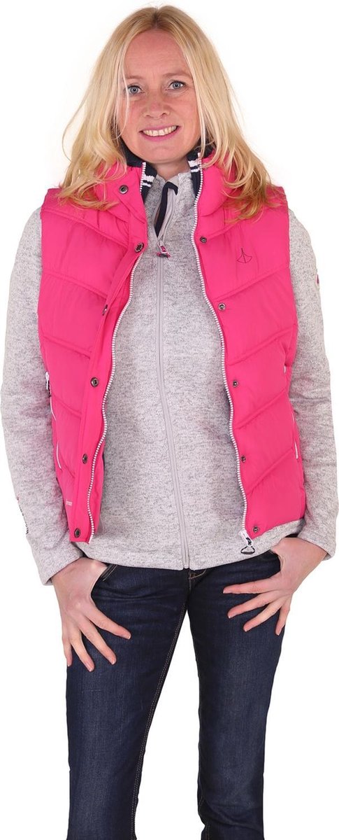 BJØRNSON Bodywarmer 4 Seizoenen Dames Fuchsia Roze - Maat 46 - RONJA