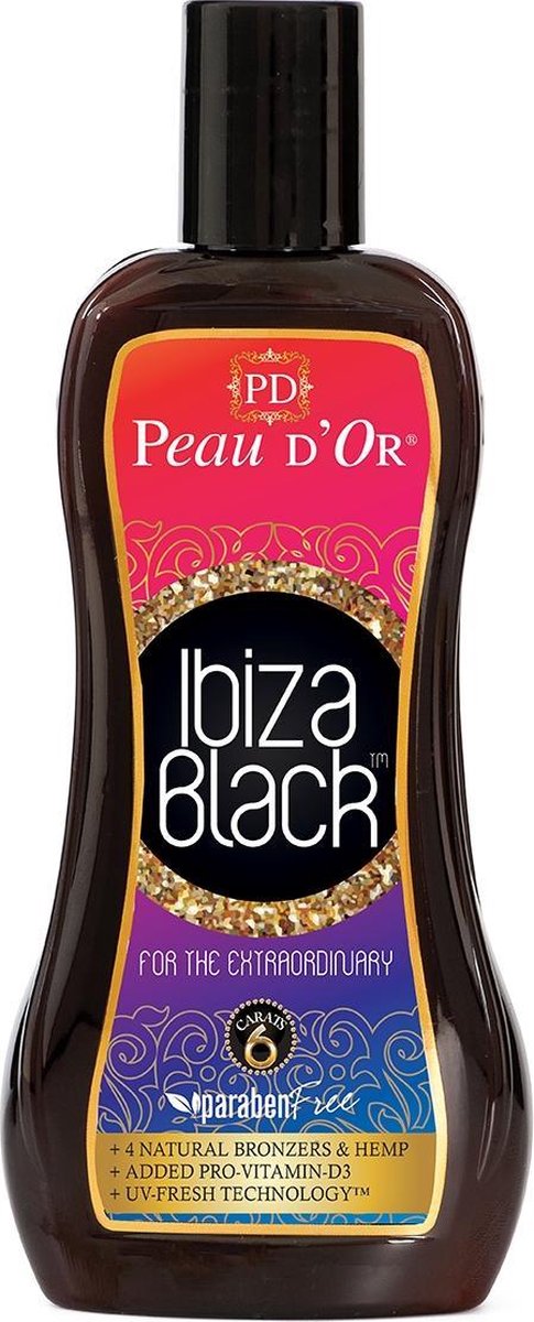 Peau d'Or Zonnebankcrème Ibiza Black - 250 ml
