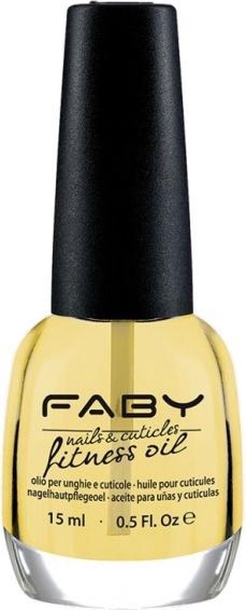 Faby Nagelriemolie Fitness Dames 15 Ml Transparant