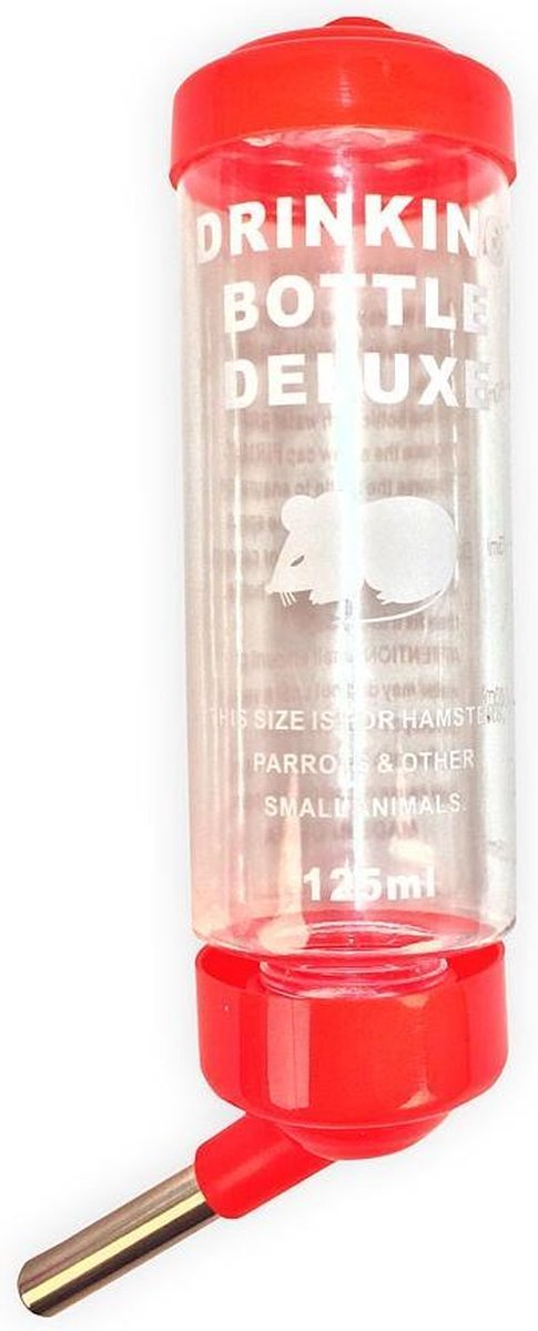 Drinkfles knaagdieren kogelsysteem 125ml