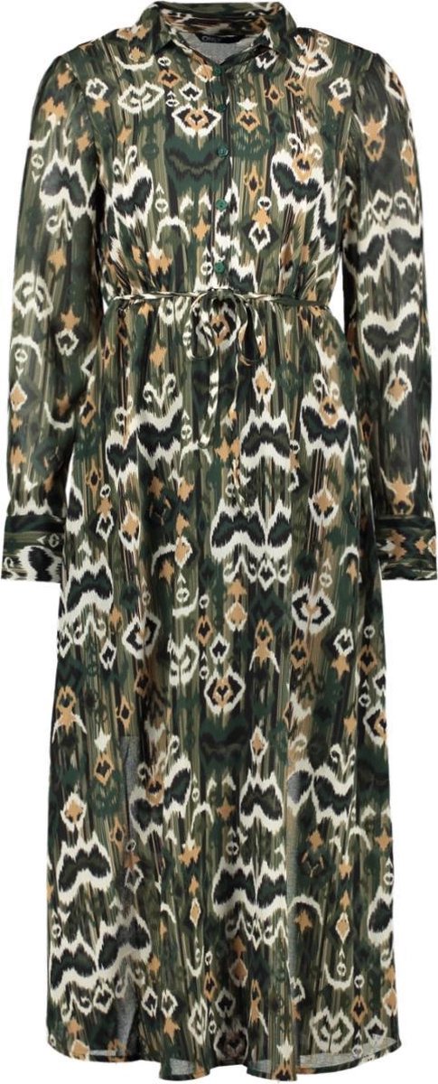 ONLY ONLELOISE L/S MIDI DRESS WVN Dames Jurk - Maat M