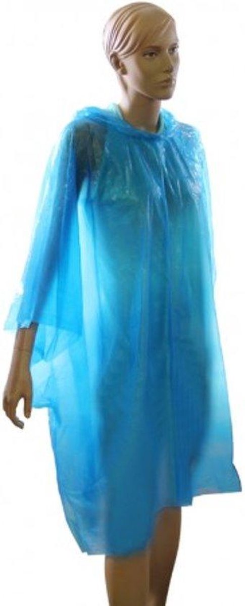 Mirage Rainfall regenponcho unisize - blauw