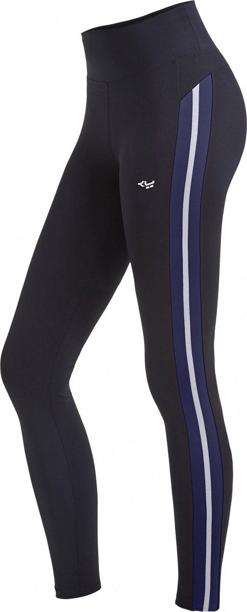 Röhnisch Sportlegging Shape Dames Zwart/blauw Maat L