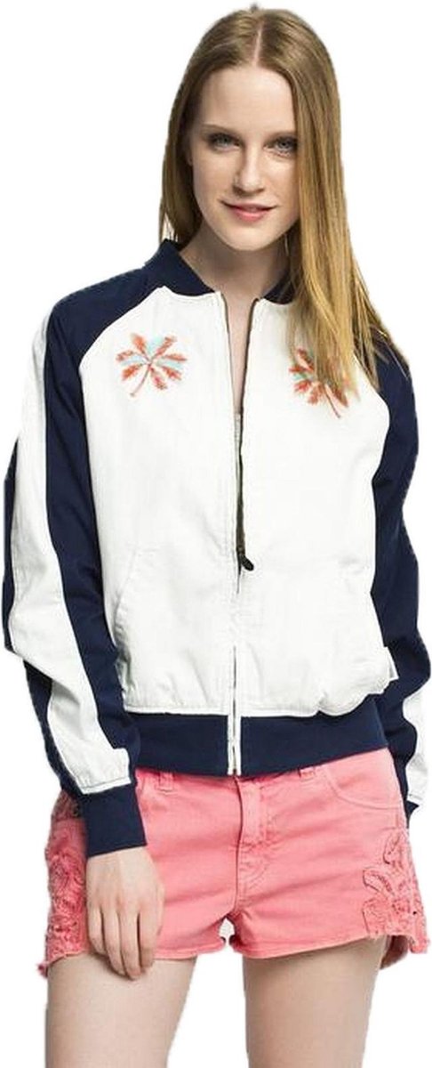 Reebok Yoga Woven Jkt Dames Yoga jas wit