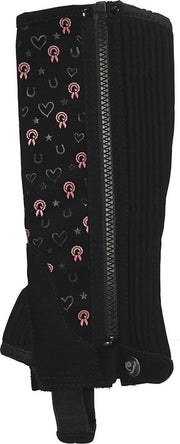 Paardenpraattv Minichaps Paardenpraat By Ej - Black-pink - s