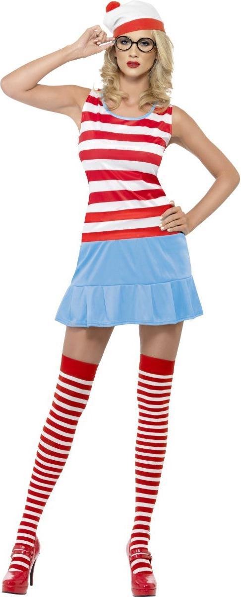 Waar is Wally ? Waar is Wenda? Kort model | maat XS