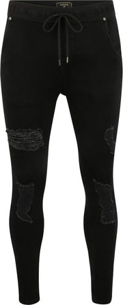 Siksilk broek Zwart-Xl (35-36)