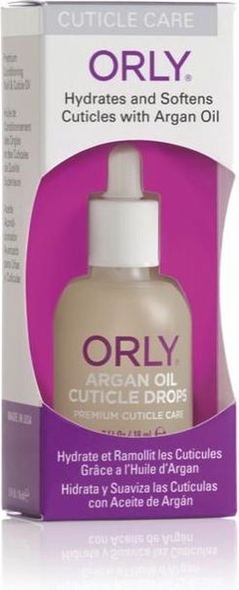 Orly Argan Oil Cuticle Drops Nagelriemverzorging 18 ml
