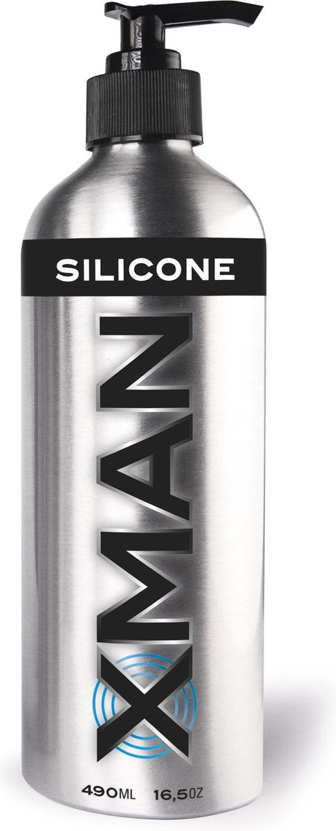 X-man Siliconen Glijmiddel - 490 ml