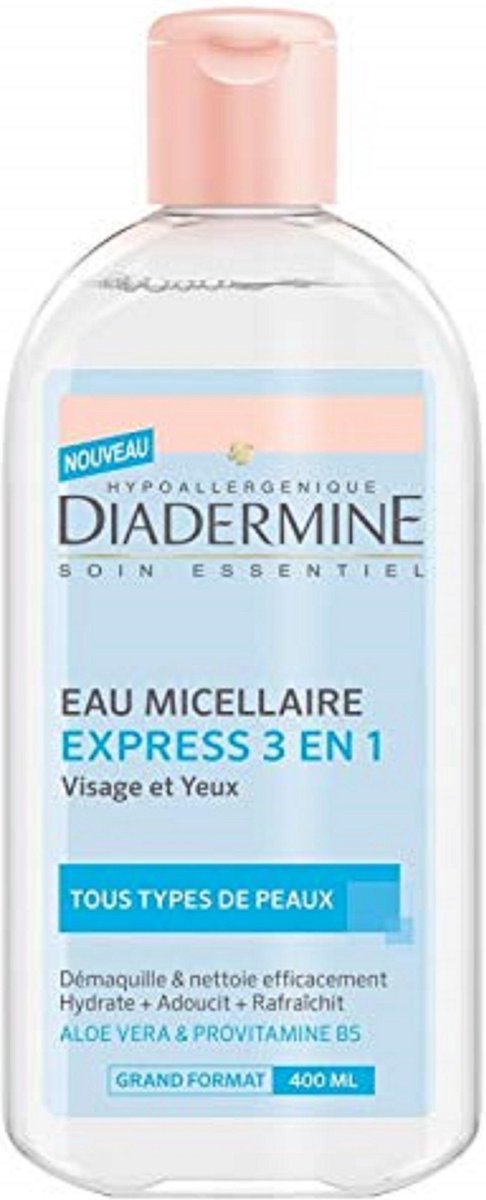 Diadermine - Micellair Water Express 3in1 - Alle huidtypes - 5 x 400 ml