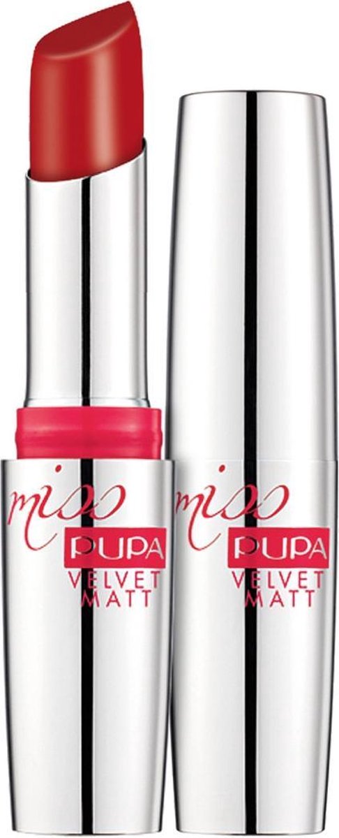 Pupa Miss Pupa Velvet Matt Lipstick 402 Royal Red