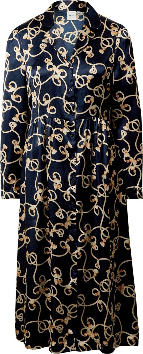 Ichi blousejurk Geel-S (36)