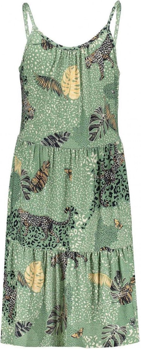 GEISHA Jurk meisje groen maat 164