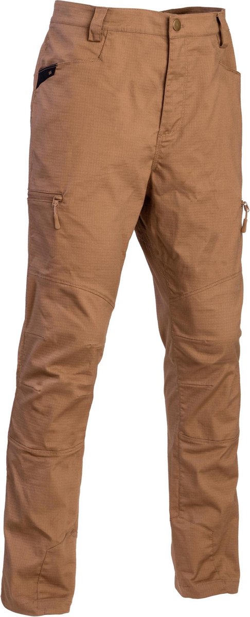 Defcon 5 Outdoorbroek Lynx Heren Polykatoen Bruin Maat M