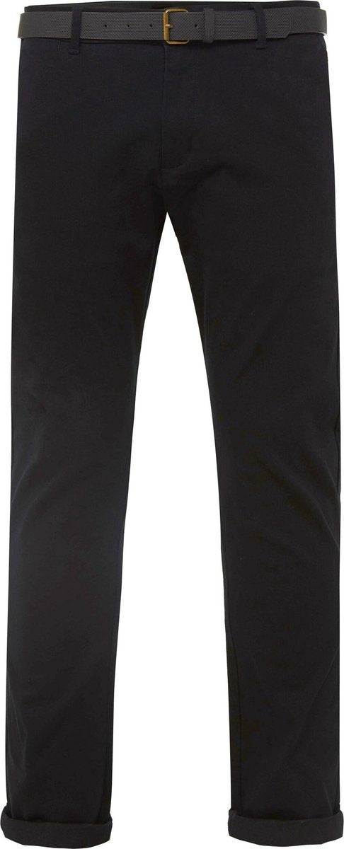 WE Fashion Heren effen skinny fit chino - Maat W28 X L32