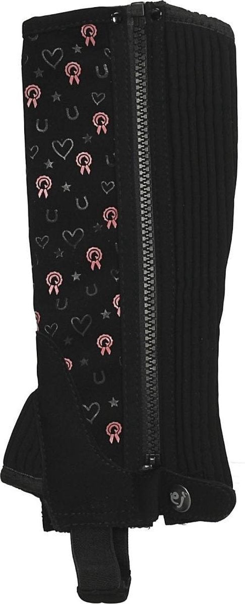 Paardenpraattv Minichaps Paardenpraat By Ej - Black-pink - l