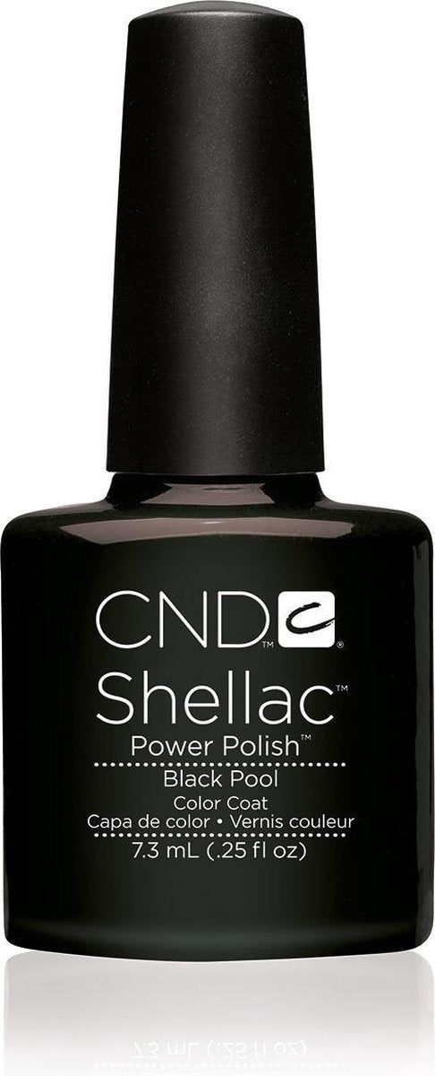 CND - Colour - Shellac - Gellak - Black Pool - 7