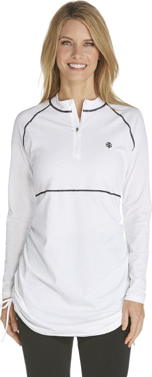 Coolibar UV tuniek Dames - Wit - Maat 42