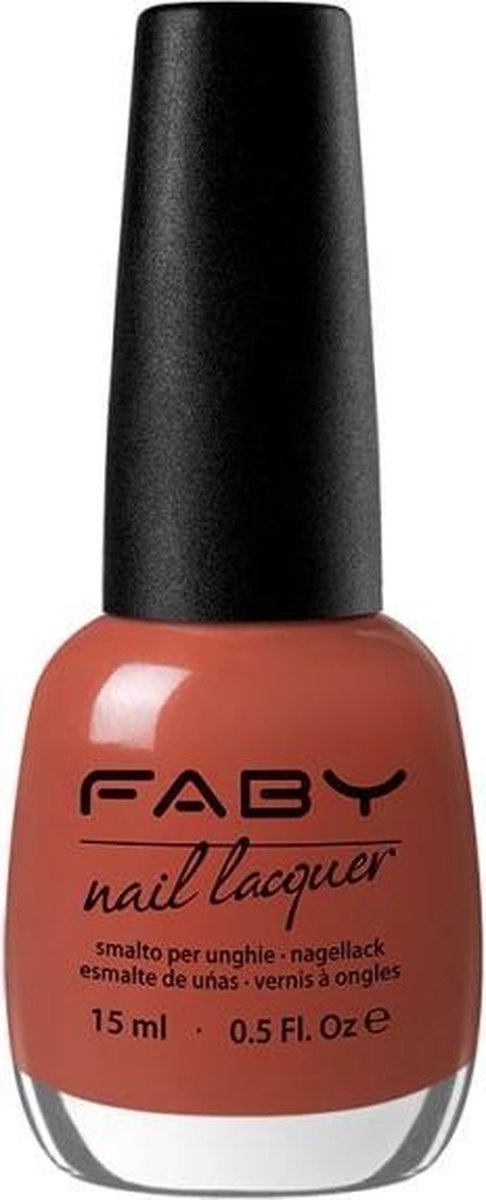 Faby Nagellak Class Dames 15 Ml Vegan Lichtbruin