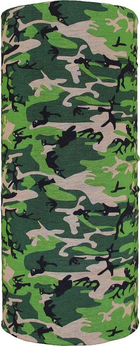 Faceshield - Nekwarmer - One size - Camo Green