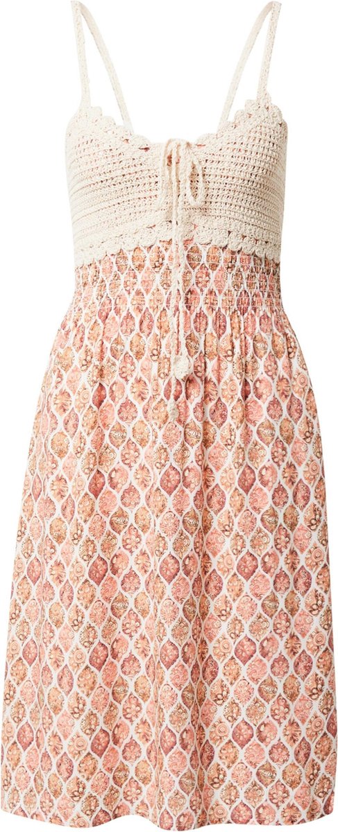 Hailys jurk kana Pasteloranje-Xxl (44)