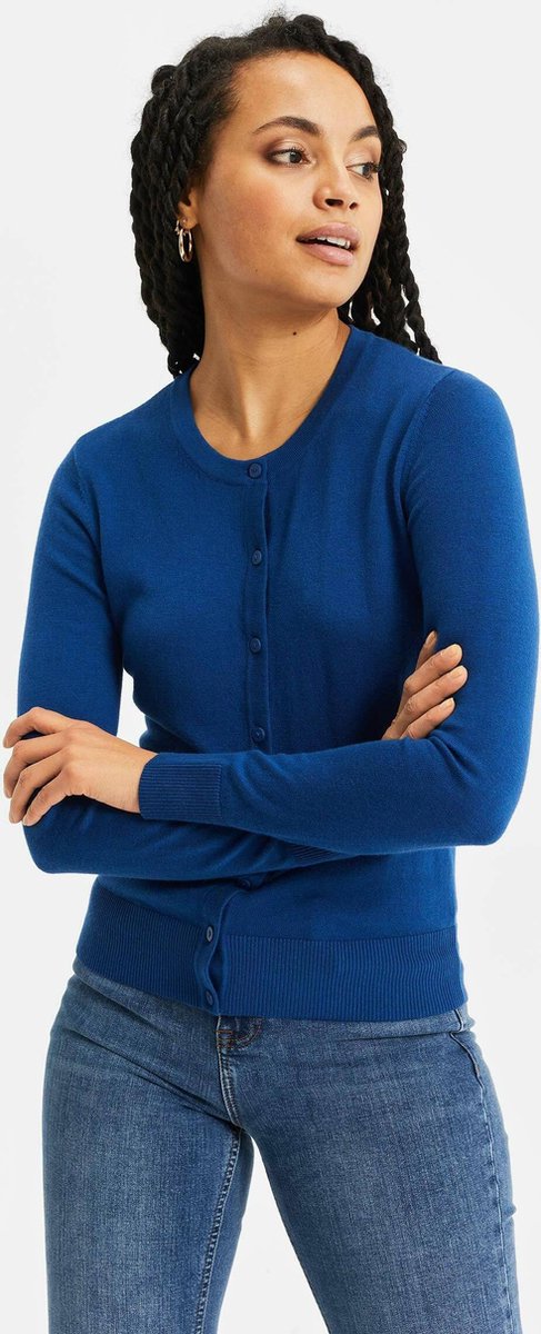 WE Fashion Dames vest met knopen - Maat S