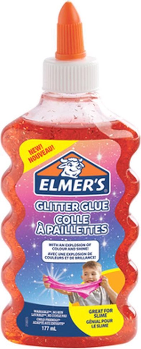 Elmer’s Rode Glitter Glue – 177 ml