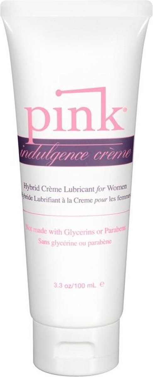 Pink Indulgence Creme Glijmiddel Waterbasis - 100 ml