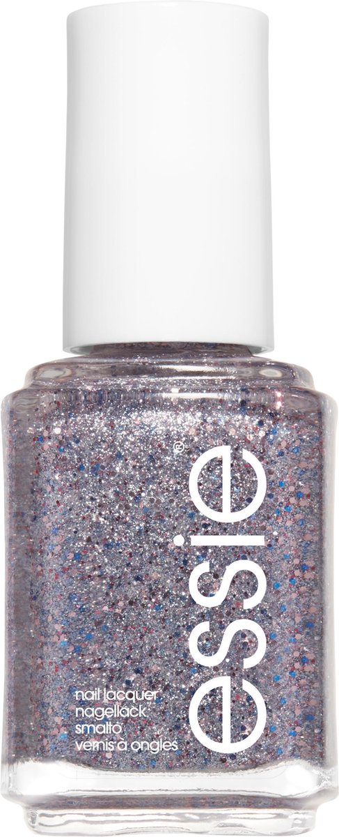 Essie Congrats glitter Top Coat Nagellak - Grijs - Glitter Nagellak