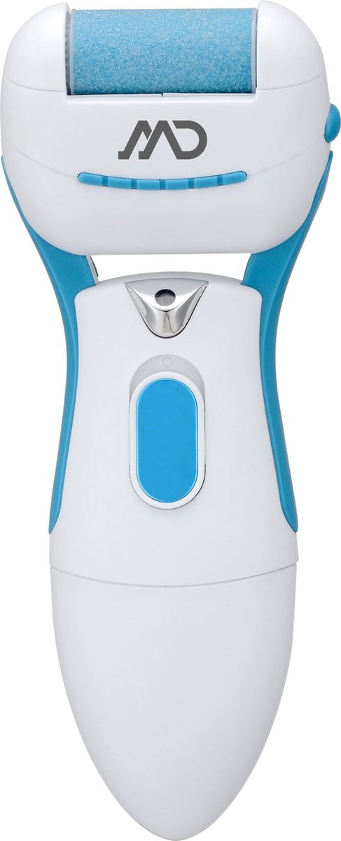MD Homelectro MFC-1402 Elektronische voetvijl met fijne en grove roller - Blauw
