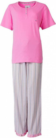 Tenderness Roze Dames Pyjama TEPYD1301B Maten: M