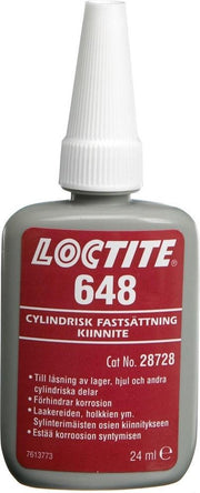Loctite Borgmiddel Sterk 648 Grijs 24 Ml