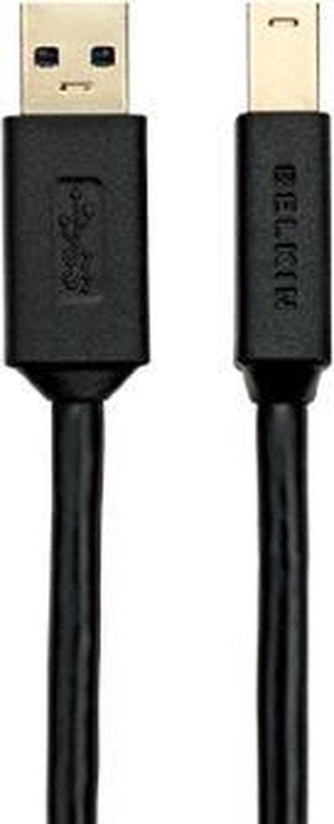 Belkin - USB-kabel - USB Type B (M) naar USB type A (M) - USB 3.0 - 1.8 m - gevormd