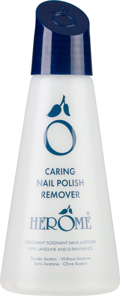 Herôme Caring Nail Polish Remover Nagellak Remover Zonder Aceton - 125 ml