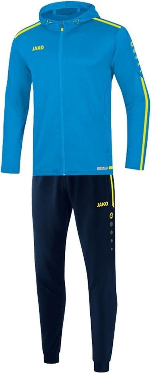 Jako - Hooded Tracksuit Striker 2.0 Junior - Kinderen - maat 128