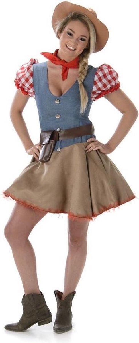 Karnival Costumes Verkleedkleding Kostuum Rodeo Girl voor vrouwen Zwart - XS