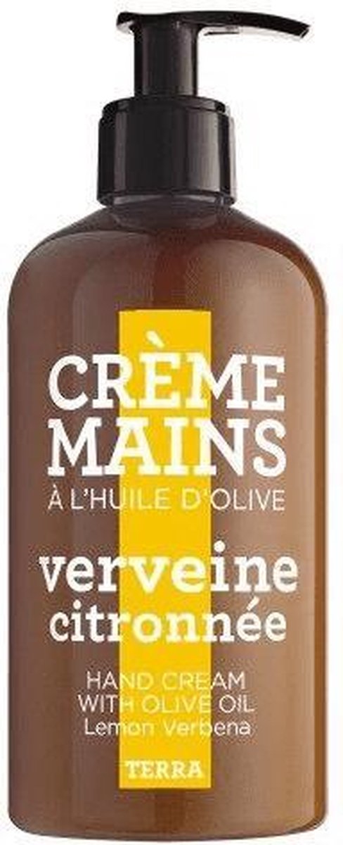 Terra Marseille Handcrème op basis van olijfolie "Verveine Citronnée" - lemon verbena