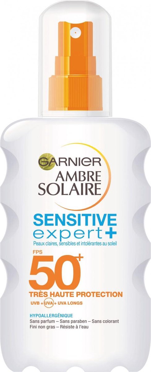 GARNIER AMBRE SOLAIRE SENSITIVE EXPERT+ 50+ TRÈS HAUTE PROTECTION
