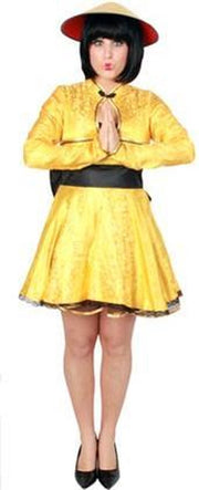 Sexy Geisha gold flower