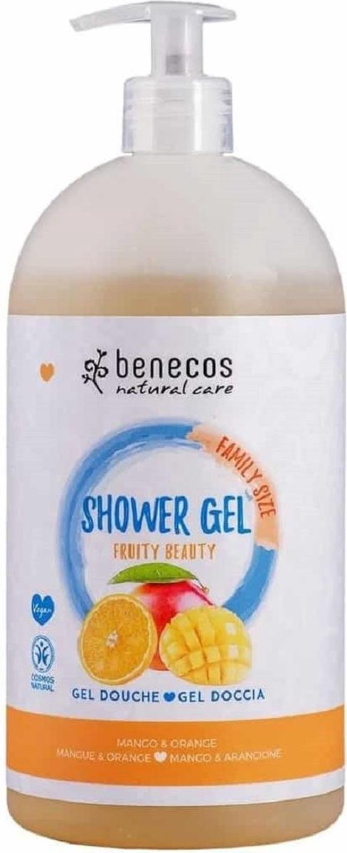 Benecos Douchegel Fruity Beauty Vegan Gezin 950 Ml