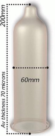 Pasante King Size condooms 12 stuks - Transparant - Drogist - Condooms - Drogisterij - Condooms