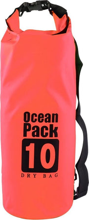 Rode Droogzak - Dry Bag - waterdichte tas 10L