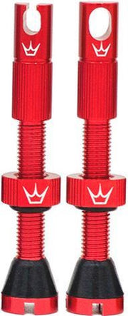 Peaty's Tubeless Ventiel 42-60mm - Chris King (MK2) - Rood - 42mm