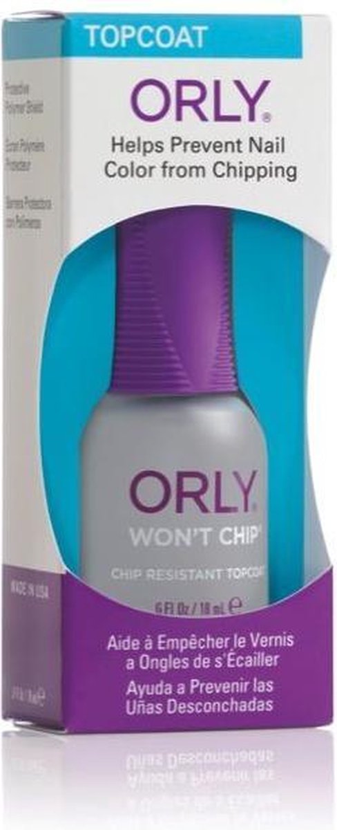 Orly Won't Chip Topcoat 18 ml