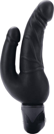 Bendie Stud Over & Under - Vibrator Dubbele penetratie - Zwart