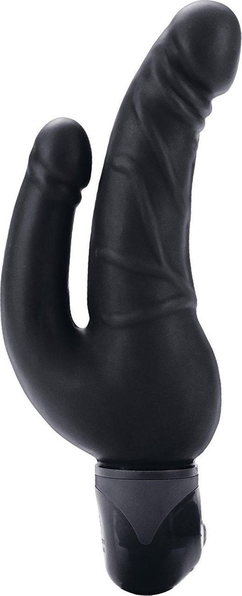 Bendie Stud Over & Under - Vibrator Dubbele penetratie - Zwart