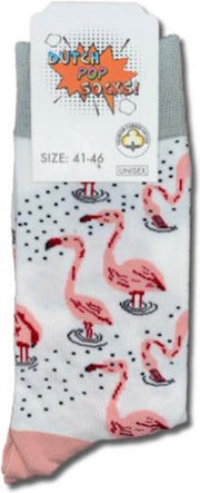 Fun sokken 'Flamingo's' (91117)