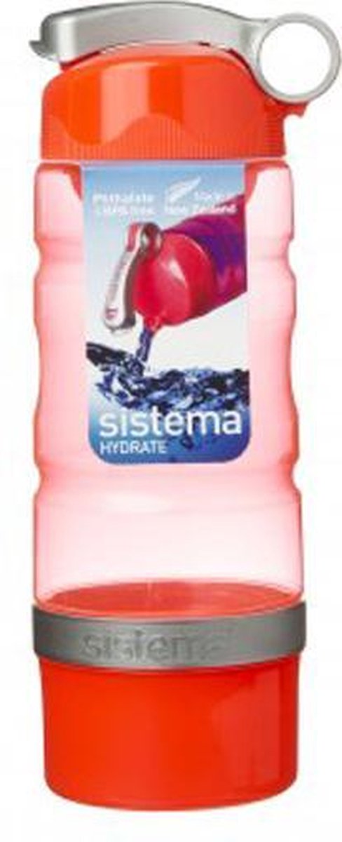 Sistema Hydrate Sport Fusion drinkfles 615 ml oranje